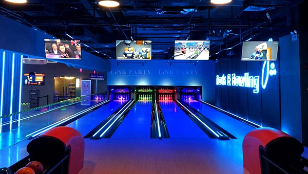 Guangzhou Panyu Wanda Link Party new bowling equipment alley